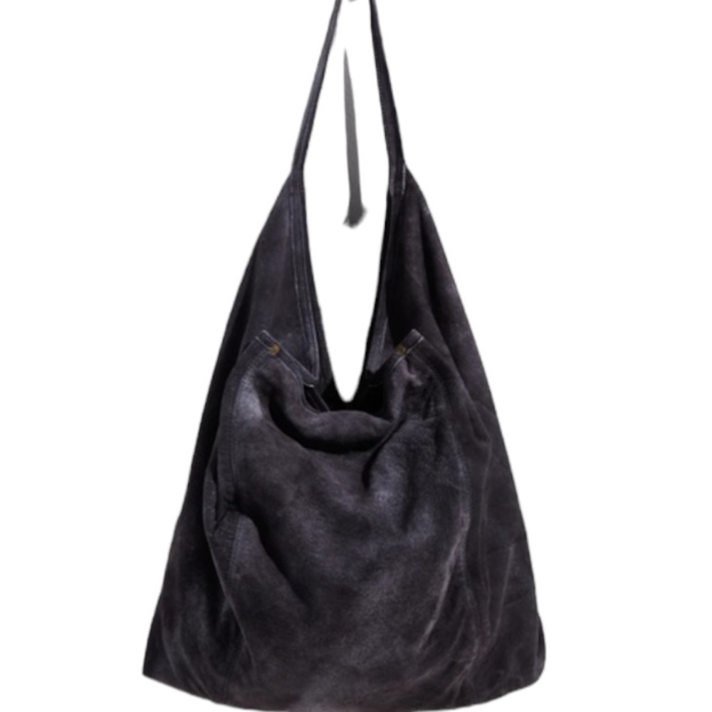 🆕FREE PEOPLE Suede Hobo Bag - Picture 9 of 9